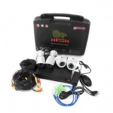 PARTIZAN Mixed Kit 1MP 4xAHD